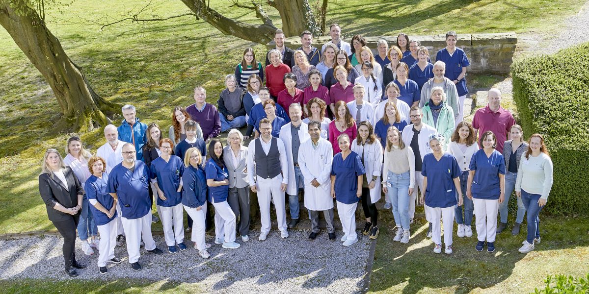 Gruppenfoto der Klinik für Naturheilkunde