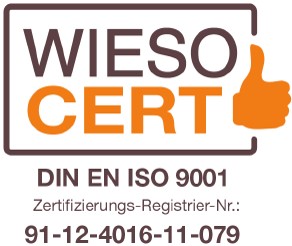 WIESO CERT | DIN EN ISO 9001