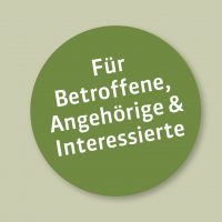 Grüner Kreis mit dem Text: 